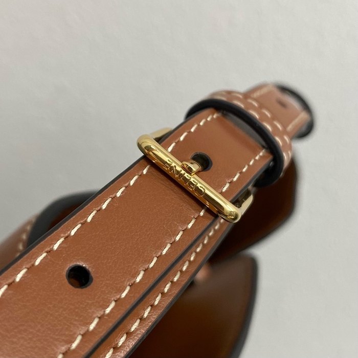 Celine Tote bag with minimalist design Brown 01A