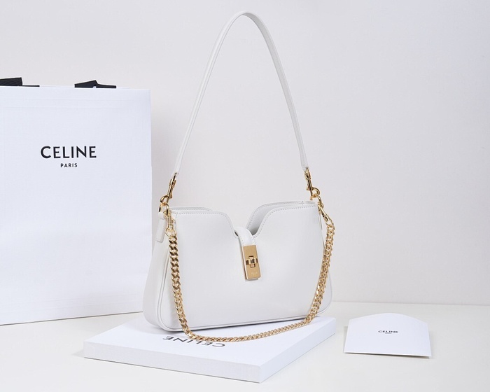 Celine Tote bag with minimalist design White 01A