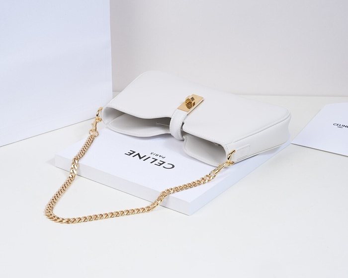 Celine Tote bag with minimalist design White 01A