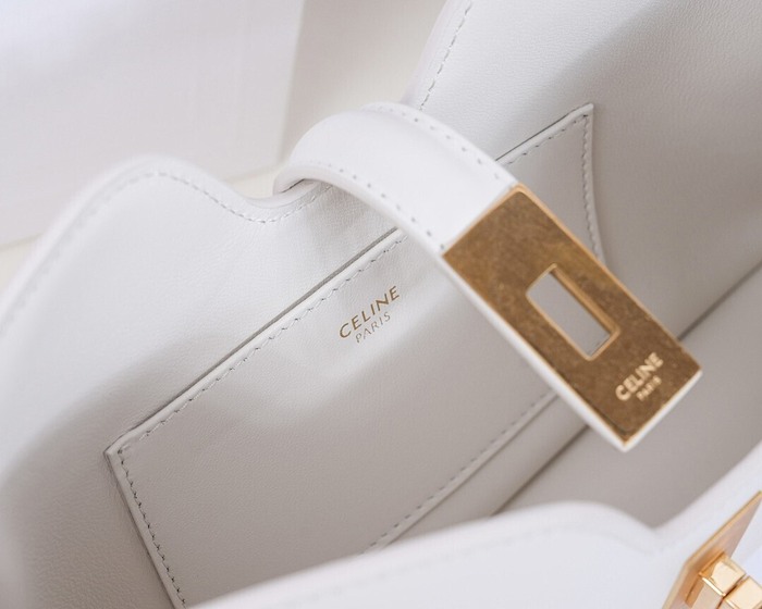 Celine Tote bag with minimalist design White 01A