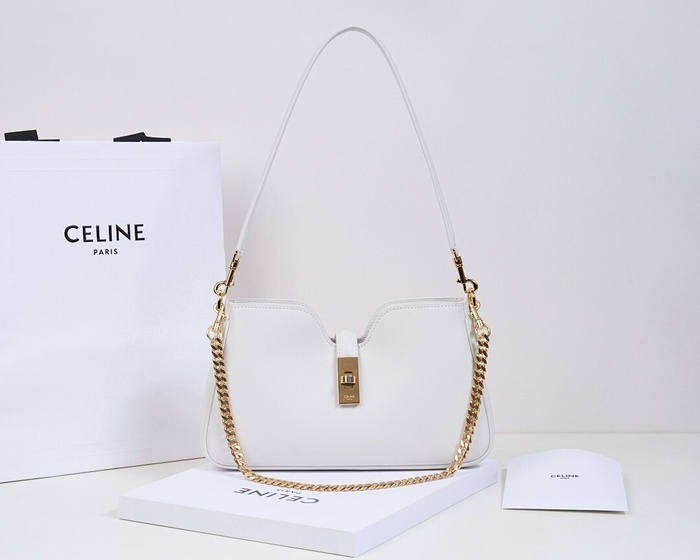 Celine Tote bag with minimalist design White 01A