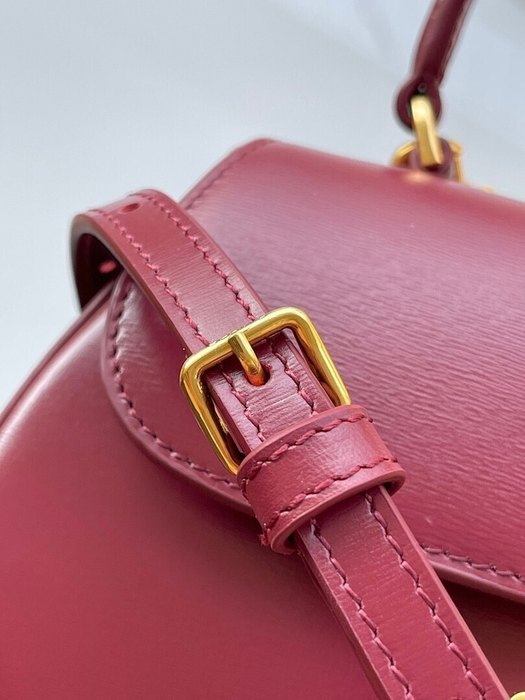 Celine Tote bag with sleek design Burgundy 01A