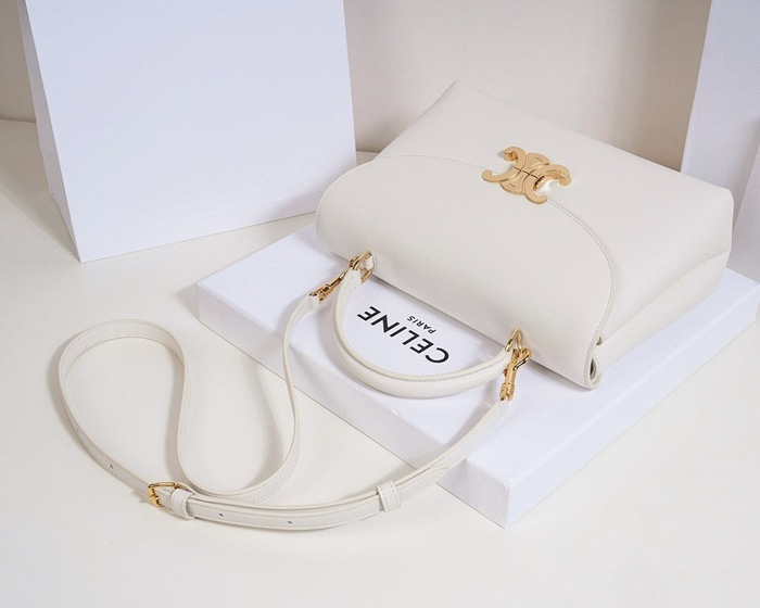 Celine Tote bag with sleek design White 01A