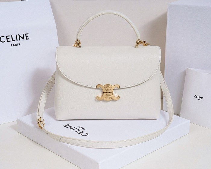 Celine Tote bag with sleek design White 01A