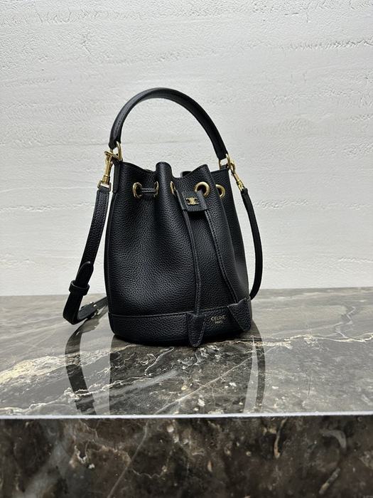 Celine Tote bag with structured design Black 01A 3