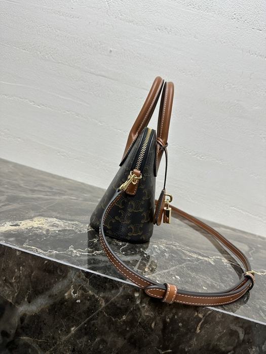 Celine Tote bag with structured design Brown 01A 2