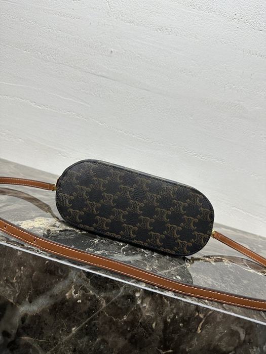 Celine Tote bag with structured design Brown 01A 2