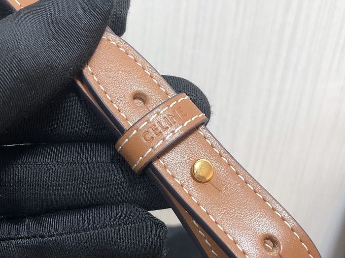 Celine Tote bag with structured silhouette Navy 01A