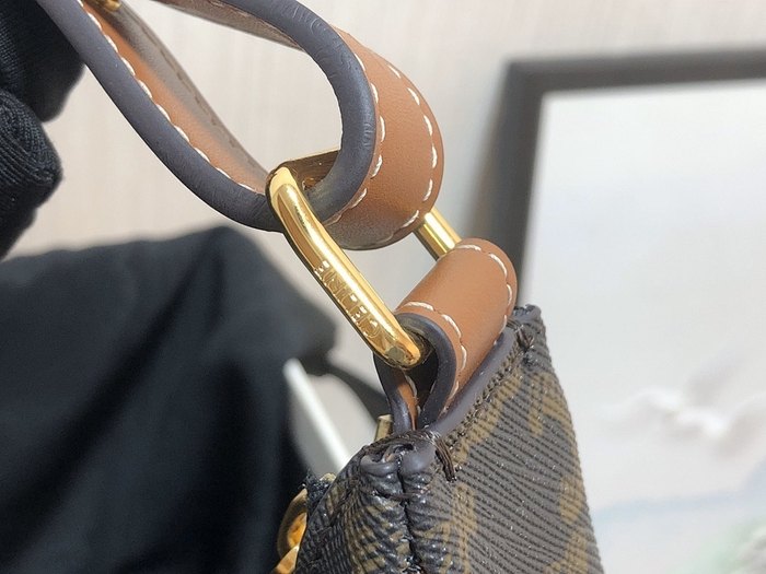 Celine Tote bag with structured silhouette Navy 01A