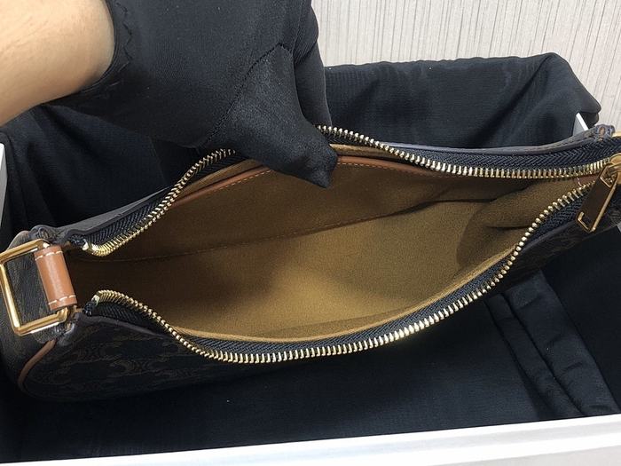 Celine Tote bag with structured silhouette Navy 01A