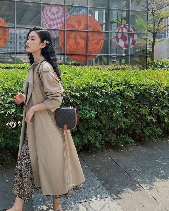 Celine Tote bag with stylish design Brown 01A 2