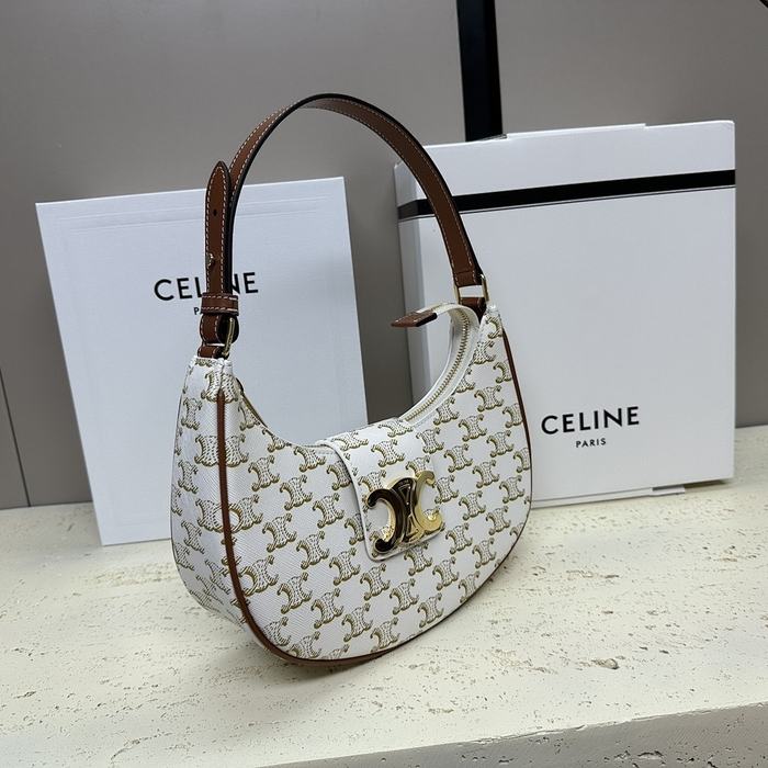 Celine Tote bag with stylish features Beige 01A