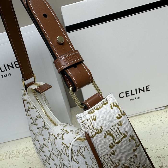 Celine Tote bag with stylish features Beige 01A