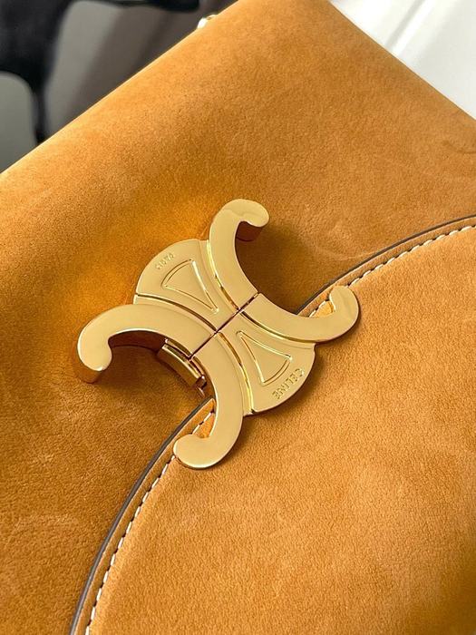 Celine Tote bag with stylish features Brown 01A 2