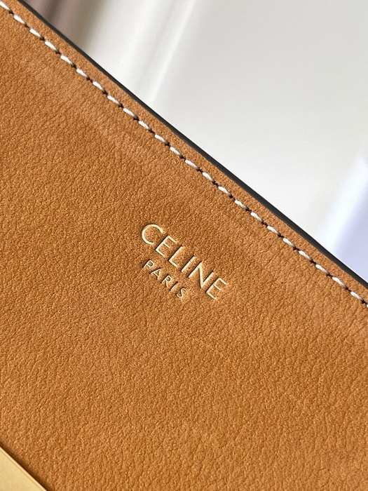 Celine Tote bag with stylish features Brown 01A 2