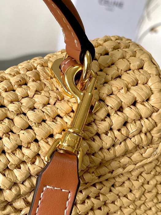 Celine Tote bag with stylish features Brown 01A 3