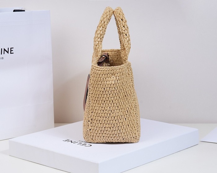 Celine Tote bag with stylish features Brown 01A 4