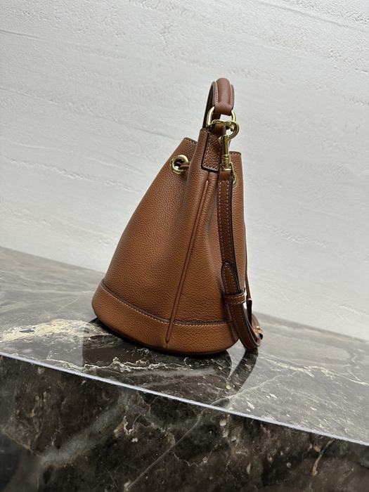 Celine Tote bag with stylish features Brown 01A 7