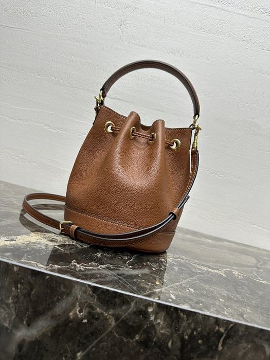 Celine Tote bag with stylish features Brown 01A 7