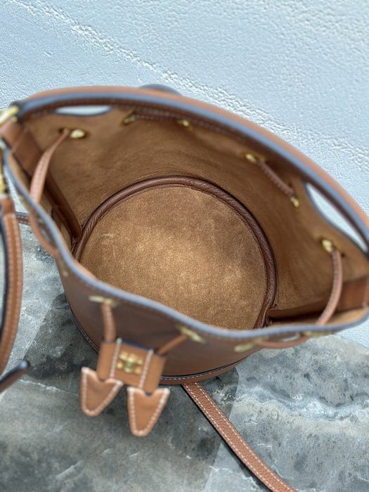 Celine Tote bag with stylish features Brown 01A 7