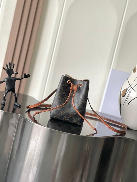 Celine Tote bag with stylish features Grey 01A