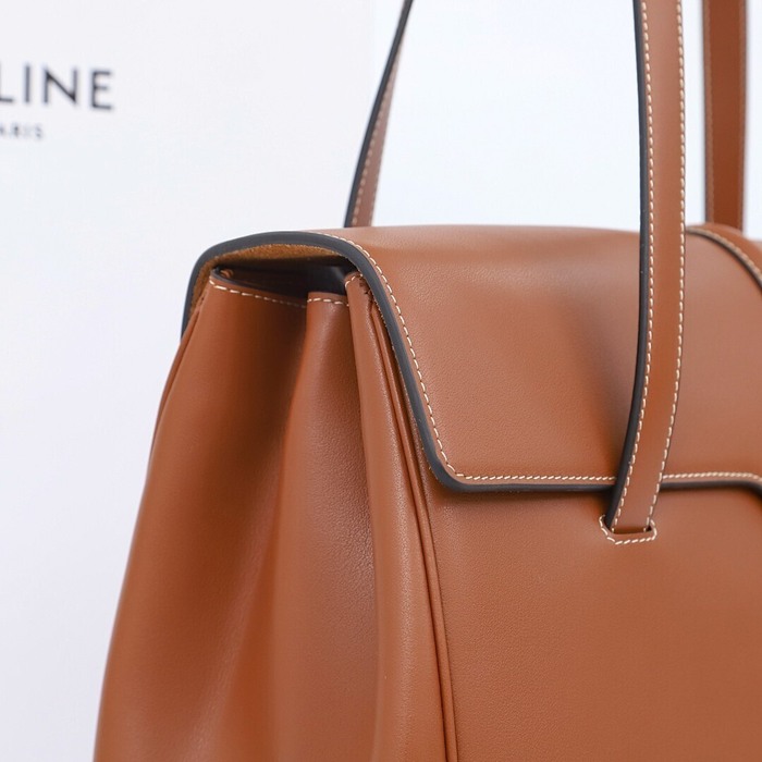 Celine Tote bag with stylish features Tan 01A