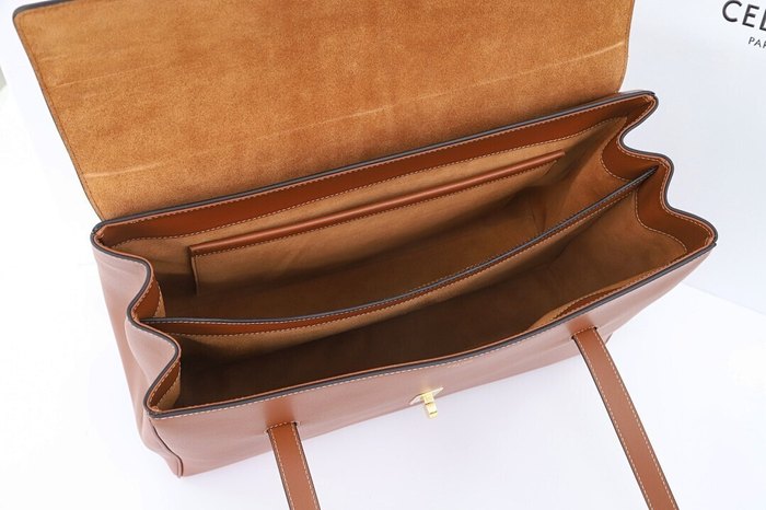 Celine Tote bag with stylish features Tan 01A