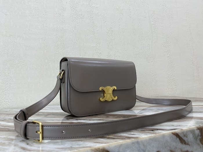 Celine Tote bag with stylish traits Grey 01A 2