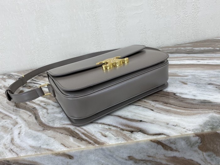 Celine Tote bag with stylish traits Grey 01A 2