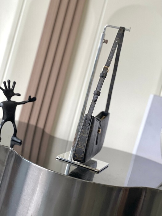 Celine Tote bag with stylish traits Grey 01A