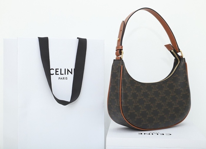 Celine Tote style 03 Brown 01A