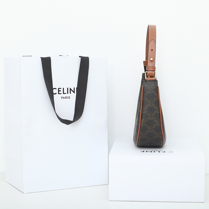Celine Tote style 03 Brown 01A