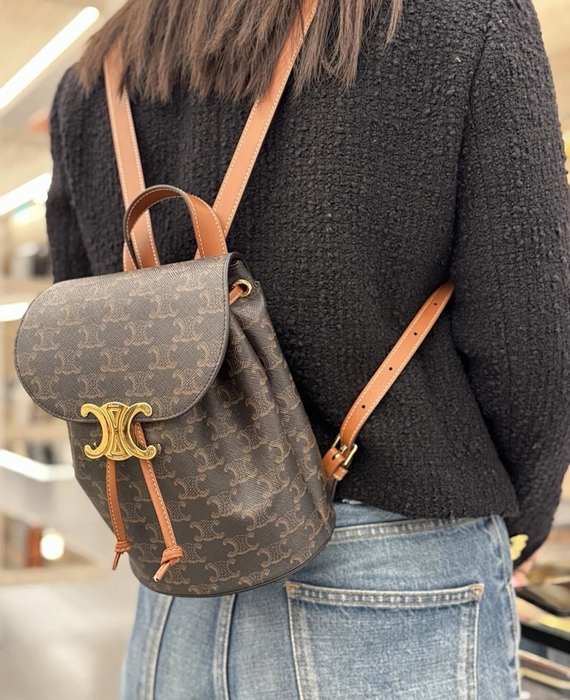 Celine Tote style 109 Brown 01A