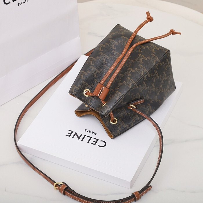 Celine Tote style 112 Brown 01A