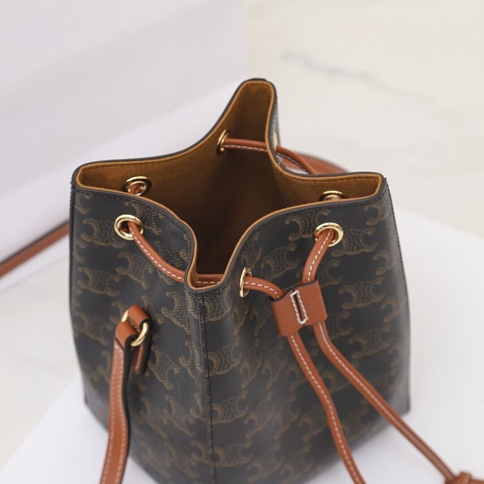 Celine Tote style 112 Brown 01A
