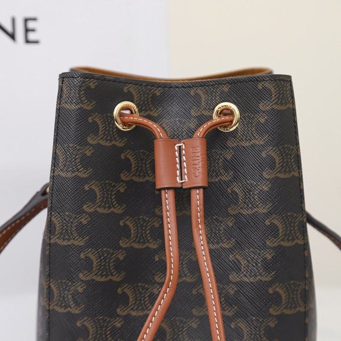 Celine Tote style 112 Brown 01A