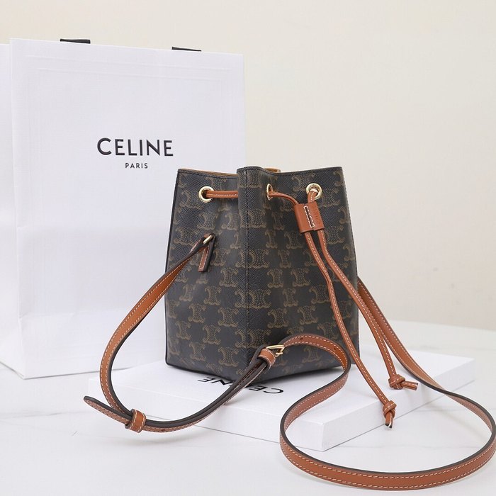 Celine Tote style 112 Brown 01A