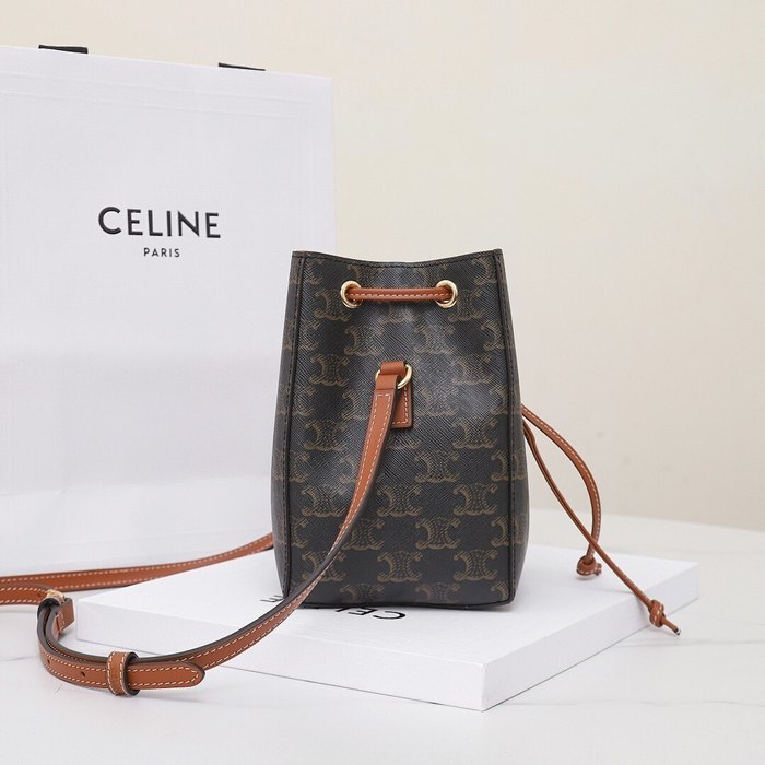 Celine Tote style 112 Brown 01A