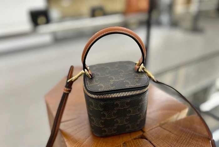 Celine Tote style 120 Brown 01A