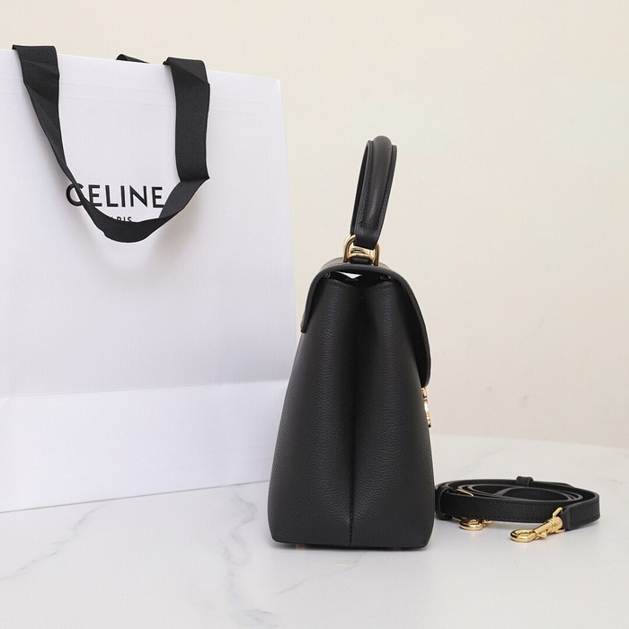Celine Tote style 15 Black 01A