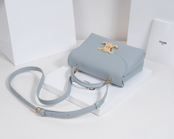 Celine Tote style 17 Blue 01A