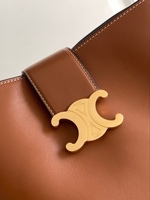 Celine Tote style 19 Brown 01A