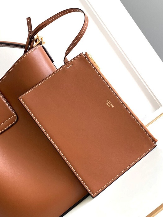 Celine Tote style 19 Brown 01A