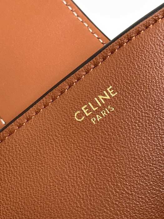 Celine Tote style 19 Brown 01A