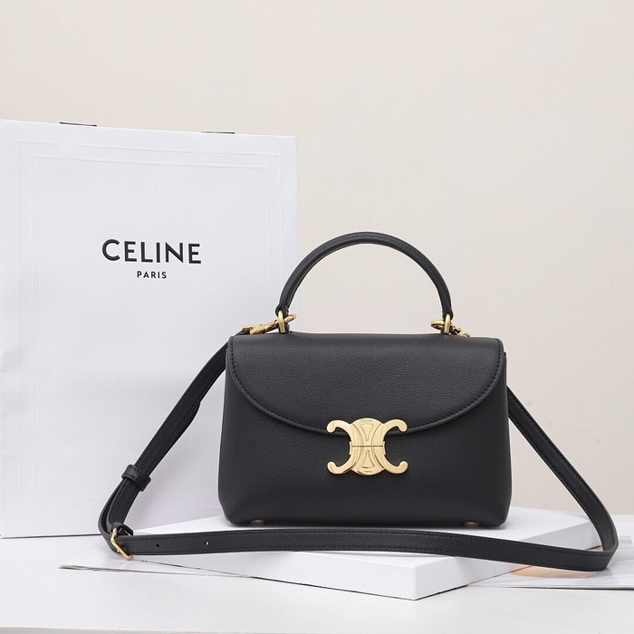 Celine Tote style 20 Black 01A