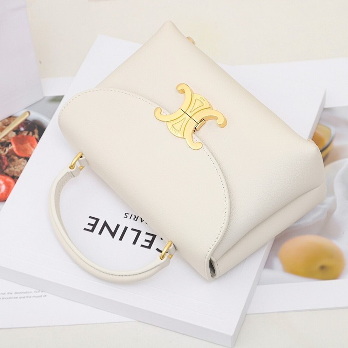 Celine Tote style 22 White 01A