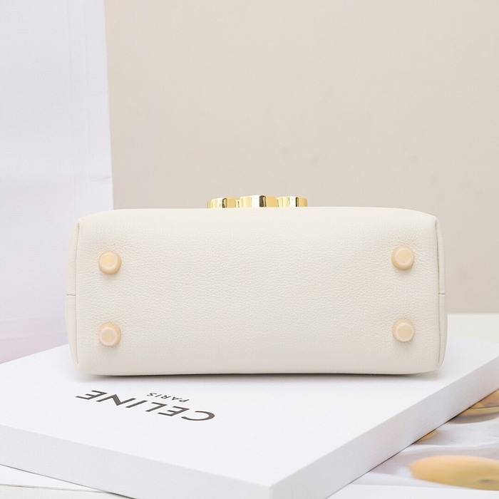 Celine Tote style 22 White 01A