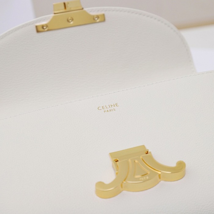 Celine Tote style 22 White 01A