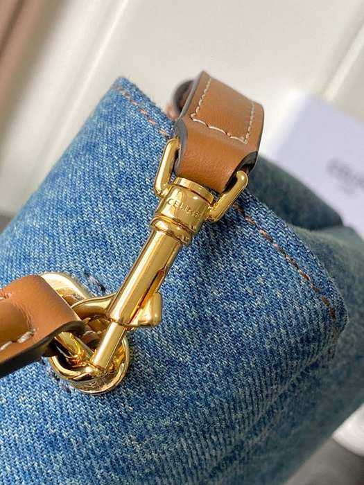 Celine Tote style 27 Blue 01A