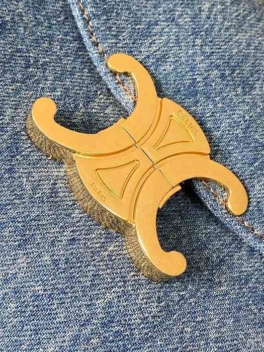 Celine Tote style 27 Blue 01A